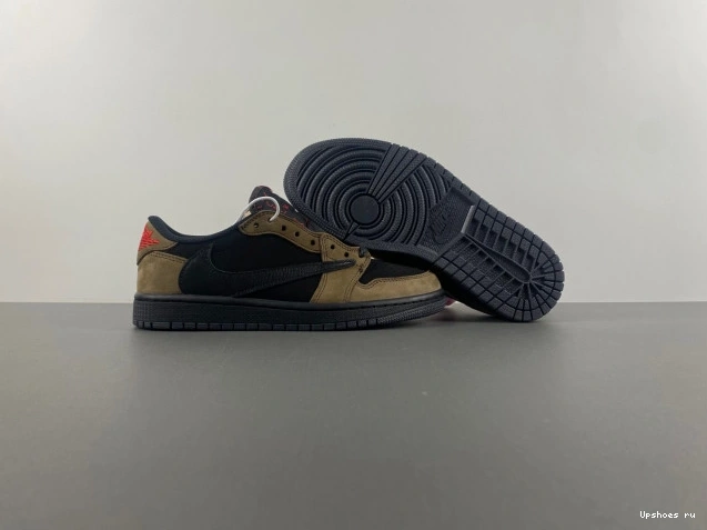 RETRO OG JORDAN 1 SCOTT TRAVIS LOW DM7866-2002 Brown  SP 0712